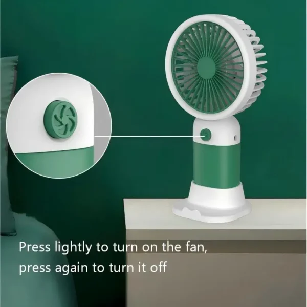 Portable Mini Handheld Fan, USB, 5 V, 5W - view 3