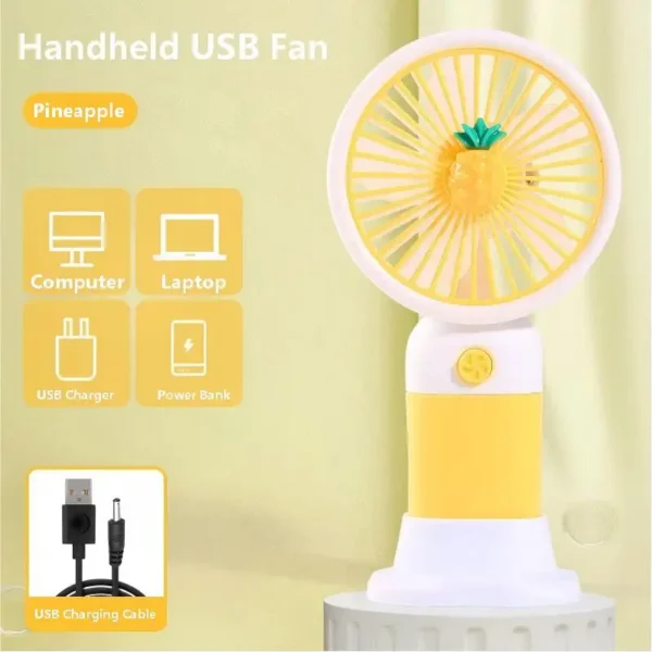 Portable Mini Handheld Fan, USB, 5 V, 5W - view 6