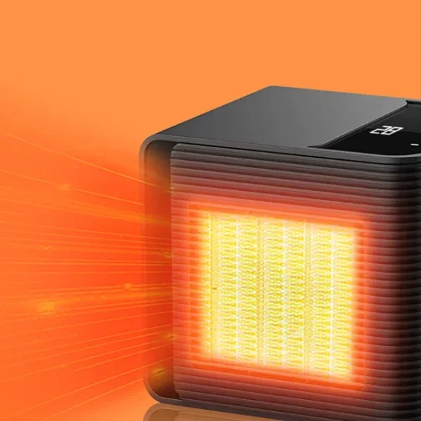 Portable Mini Ptc Heater, Electric, Plastic