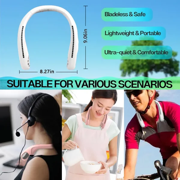 Portable Neck Fan, USB, 5 V - view 6