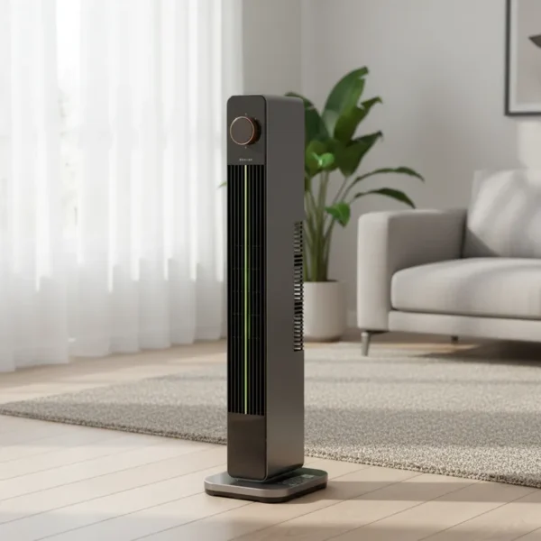 Portable Plastic Fan, PTC, Electric - view 3