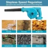 Portable Rechargeable Blower, 110-240V, Battery - view 2