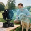 Portable Rechargeable Fan, 16000mAh, LED, USB - view 3
