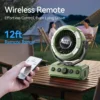 Portable Rechargeable Fan, 20000mAh, LED, USB - view 5