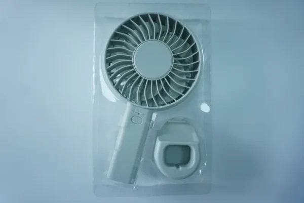 Portable Rechargeable Handheld Fan, 5 V, Battery - view 2