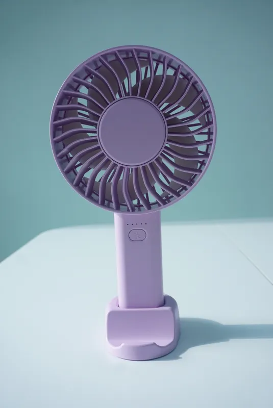 Portable Rechargeable Handheld Fan, 5 V, Battery - view 4