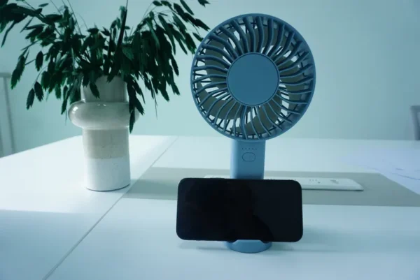 Portable Rechargeable Handheld Fan, 5 V, Battery - view 5