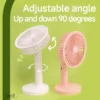 Portable Rechargeable Mini Fan, DD8007, USB - view 3