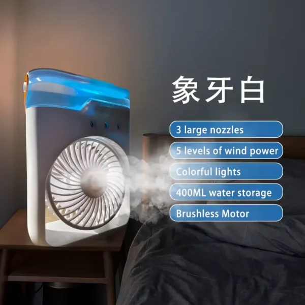 Portable Rechargeable Usb Humidifier, Battery - view 2