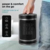 Portable Space Heater, 1500W, PTC - view 5