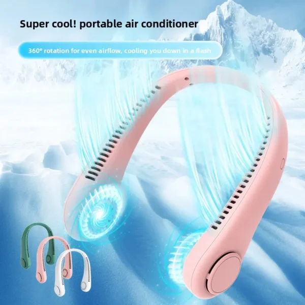 Portable Usb-charged Mini Fan, 4-Speed, 5W - view 2