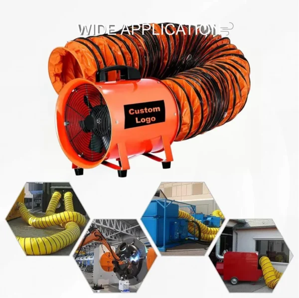 Portable Ventilator, 220V, Axial - view 3