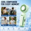 Portable Waist Clip Fan, 5 V, 5W