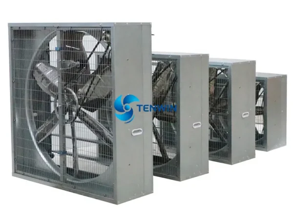 Poultry Push Pull Fan, 1000mm, 140cm, Centrifugal - view 4