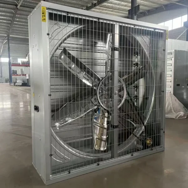 Poultry Shutter Hammer Fan, 1250mm, Wall, 750W