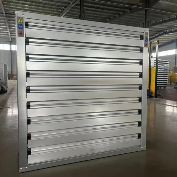 Poultry Shutter Hammer Fan, 1250mm, Wall, 750W - view 2