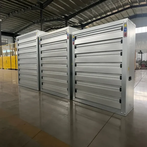 Poultry Shutter Hammer Fan, 1250mm, Wall, 750W - view 3