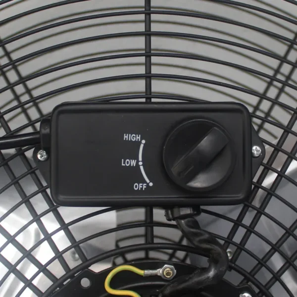 Power Industrial Electric Fan, 24-Inch, 220, Metal - view 2