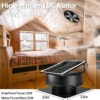 Powered Axial Flow Fan, 35W, Solar, Roof - view 4