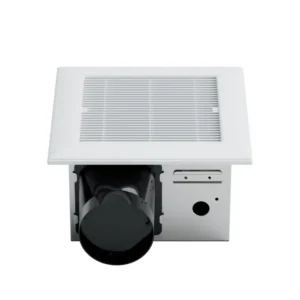 Powered Bathroom Exhaust Fan, 5CCT, Electric, Metal