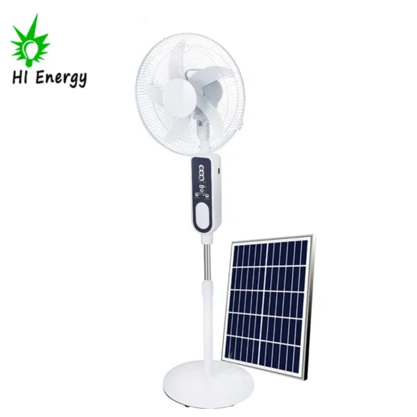 Powered Floor Stand Fan, 16inch, 18Inch, Solar, USB - view 3