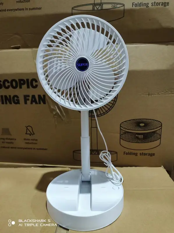 Powered Foldable Desk Fan, USB, 5V - view 3