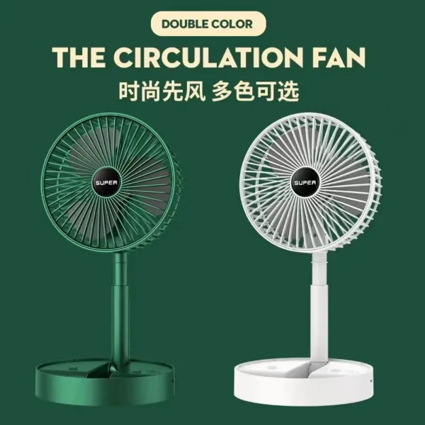 Powered Foldable Desk Fan, USB, 5V - view 5