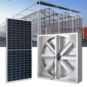 Powered Industrial Exhaust Fan, Solar, 46700CMH, BLDC