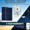 Powered Industrial Exhaust Fan, Solar, 46700CMH, BLDC - view 2