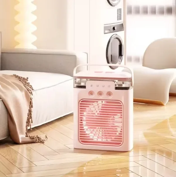 Powered Mini Air Conditioner, Portable, USB, 3-Speed - view 2