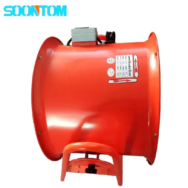 Powerful Industrial Exhaust Fan, 1100, 500MM, Portable - view 4
