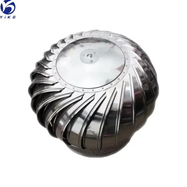 Powerful Roof-mounted Wind-driven Fan, SS304, SS201