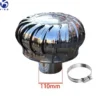 Powerful Roof-mounted Wind-driven Fan, SS304, SS201 - view 2