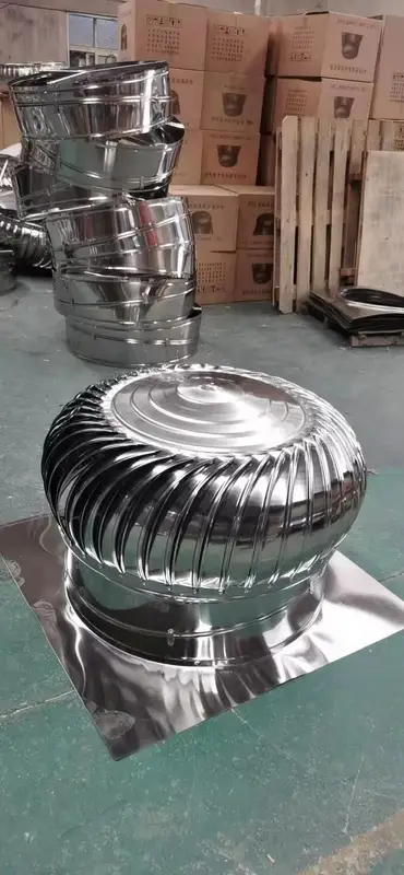 Powerful Roof-mounted Wind-driven Fan, SS304, SS201 - view 6