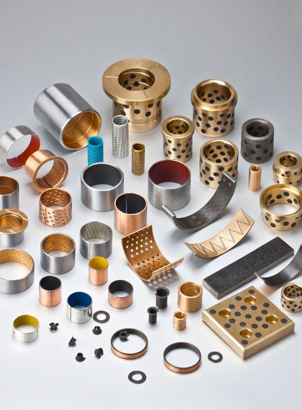 Precision Flanged Brass Bearing, Copper, customization, Sleeve - view 4