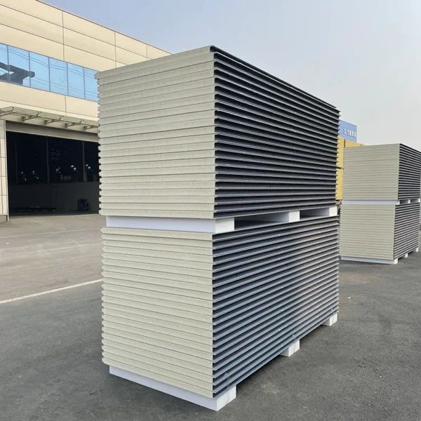Prefabricated Building Sandwich Panel, EN14509, 150mm, Steel - view 6