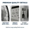 Premium Wall Mounted Fan, Electric, Plastic - view 3