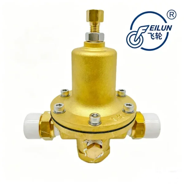 Pressure Boost Regulator Valve, Copper, Manual