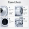 Pressure Centrifugal Air Blower, Aluminum, 220V - view 5