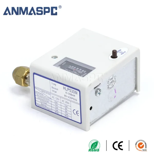 Pressure Switch Refrigeration Controller, HLP530M, HLP530D - view 6