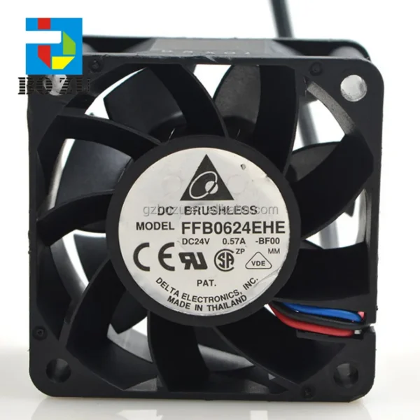 Printer Machine Cooling Fan, 24VDC, FFB0624EHE, 0.57A