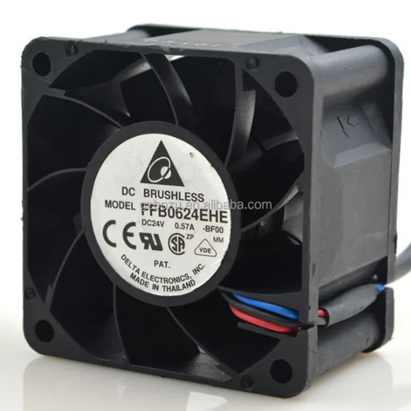 Printer Machine Cooling Fan, 24VDC, FFB0624EHE, 0.57A - view 2