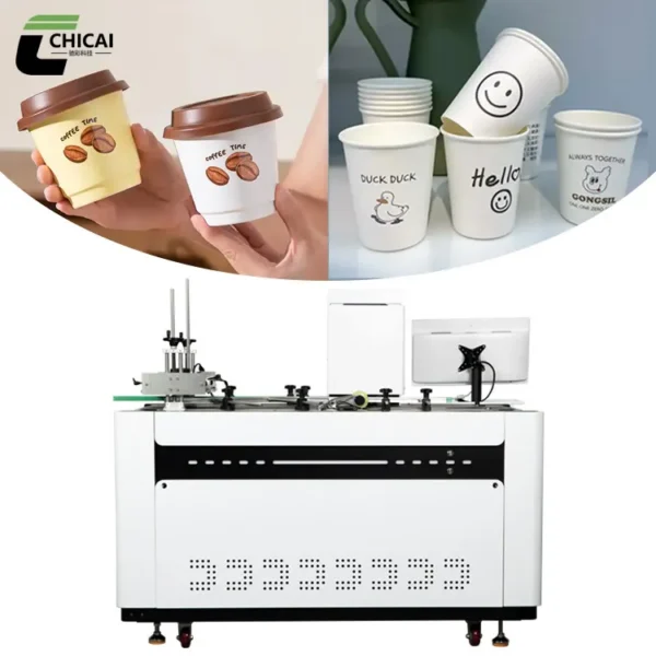 Printer Paper Cup Fan, 4-Color, CMYK - view 4