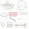 Product Semi-hermetic Refrigeration Compressor, 4PCS-10.2 - view 3