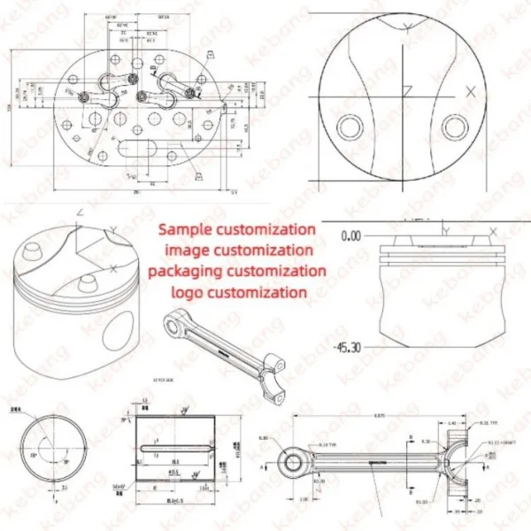 Product Semi-hermetic Refrigeration Compressor, 4PCS-10.2 - view 3