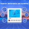Programmable Thermostat Air Conditioner, HVAC, AC110~230V - view 2
