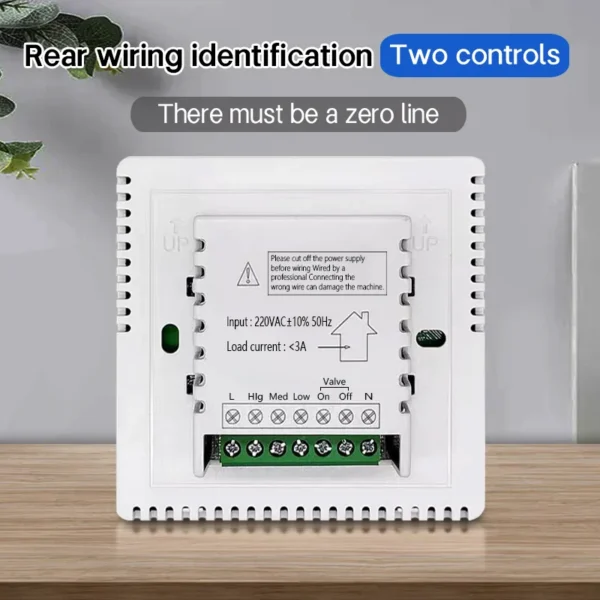 Programmable Thermostat Air Conditioner, HVAC, AC110~230V - view 4