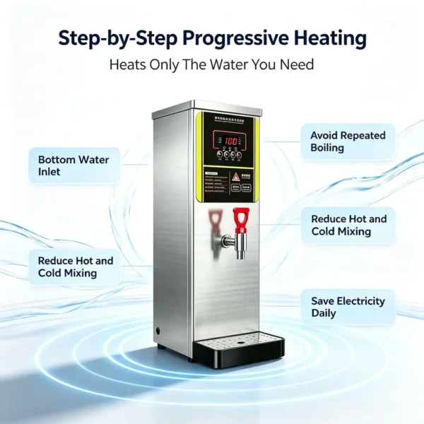 Progressive Heating Water Boiler, 40L, 50L, 60L, 85L/H - view 3