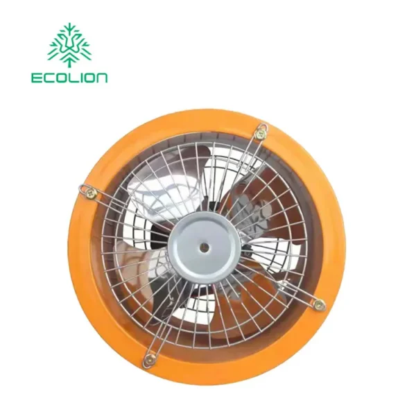 Proof Pipe Exhaust Fan, Axial, 220V, A.C. Source - view 2