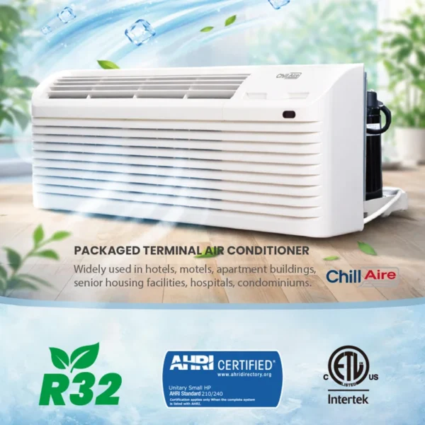 Ptac Air Conditioner, R32, 15000, BTU, Wall - view 2